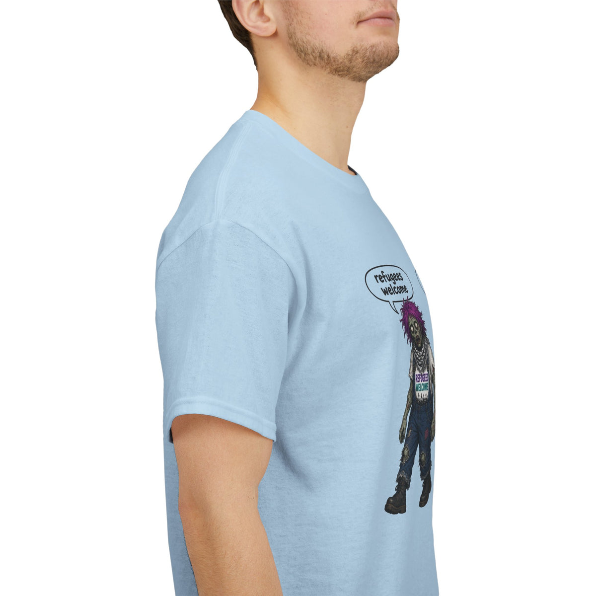 Halloween tee zombie