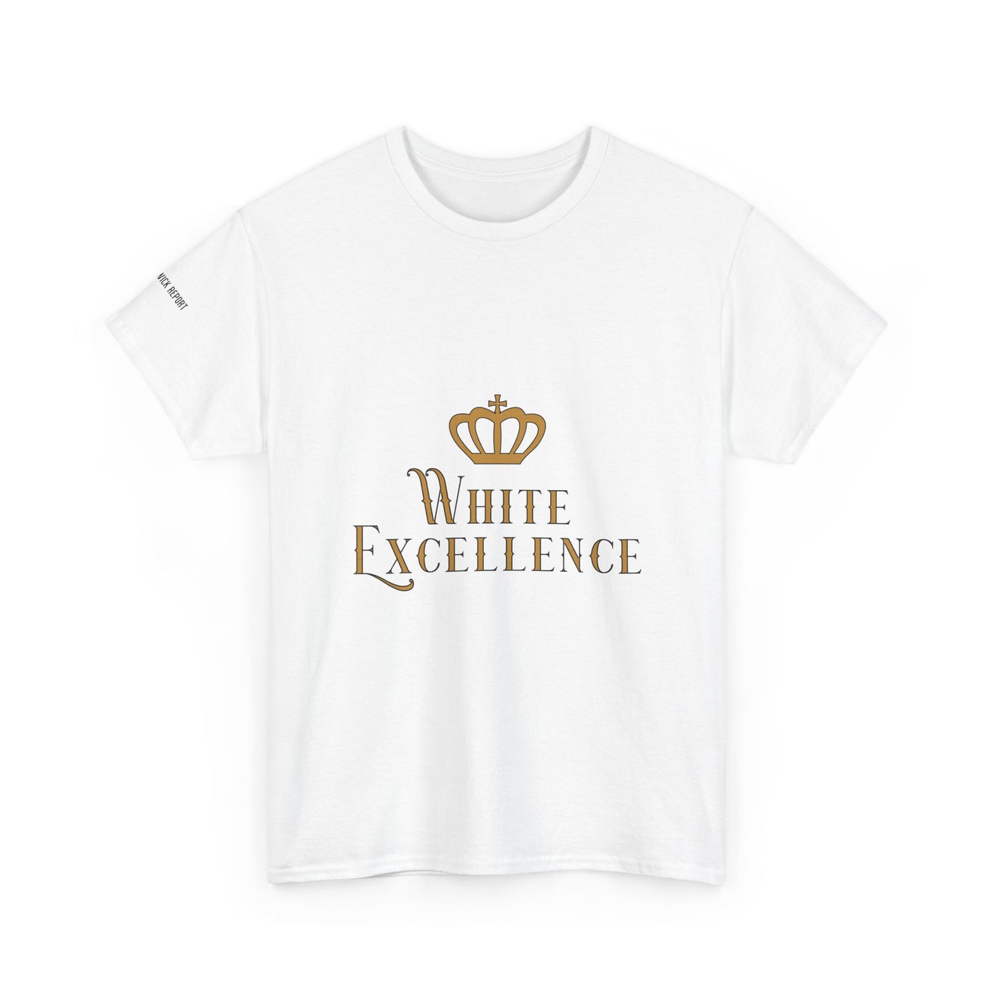 White Excellence tee