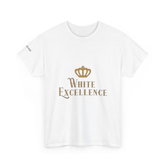 White Excellence tee