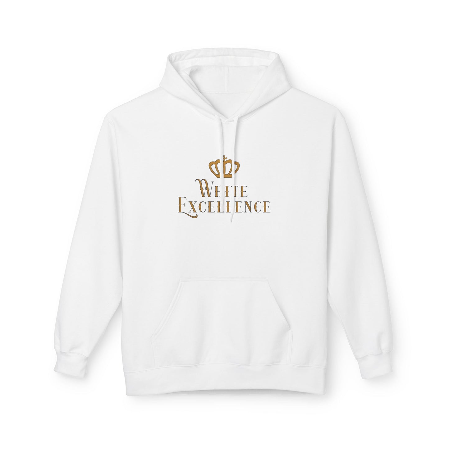 White Excellence hoodie