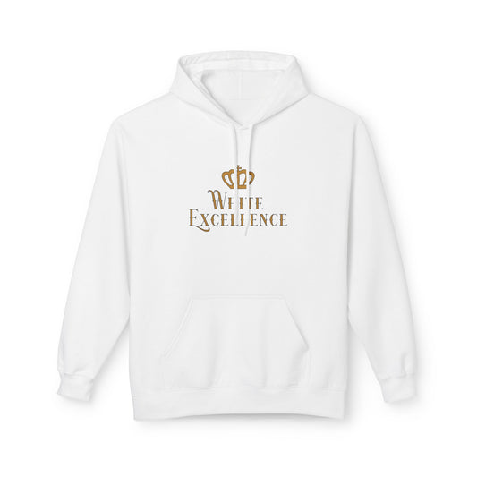 White Excellence hoodie