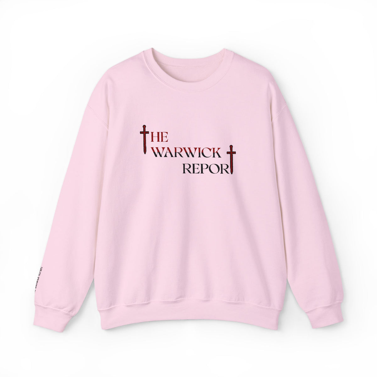The Warwick Report Embroidered Crewneck