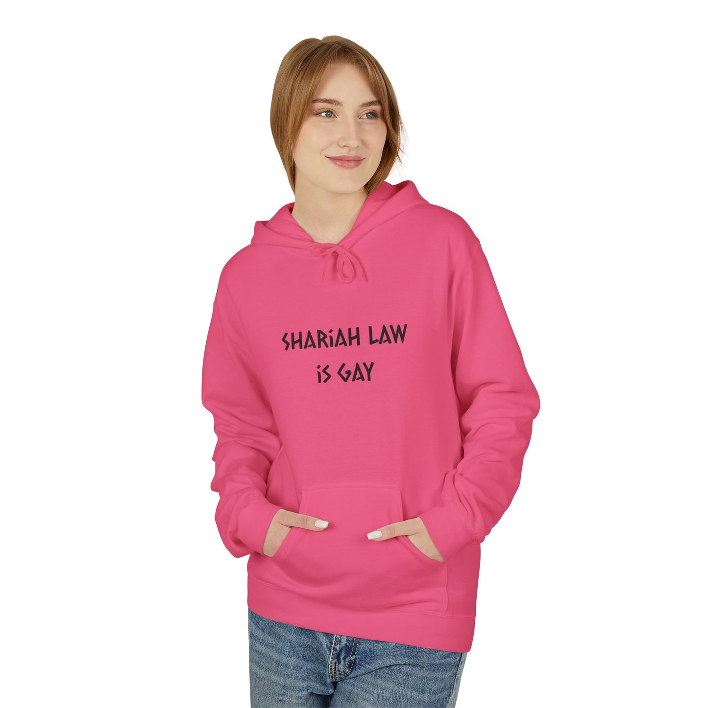 Shariah Law is Gay hoodie
