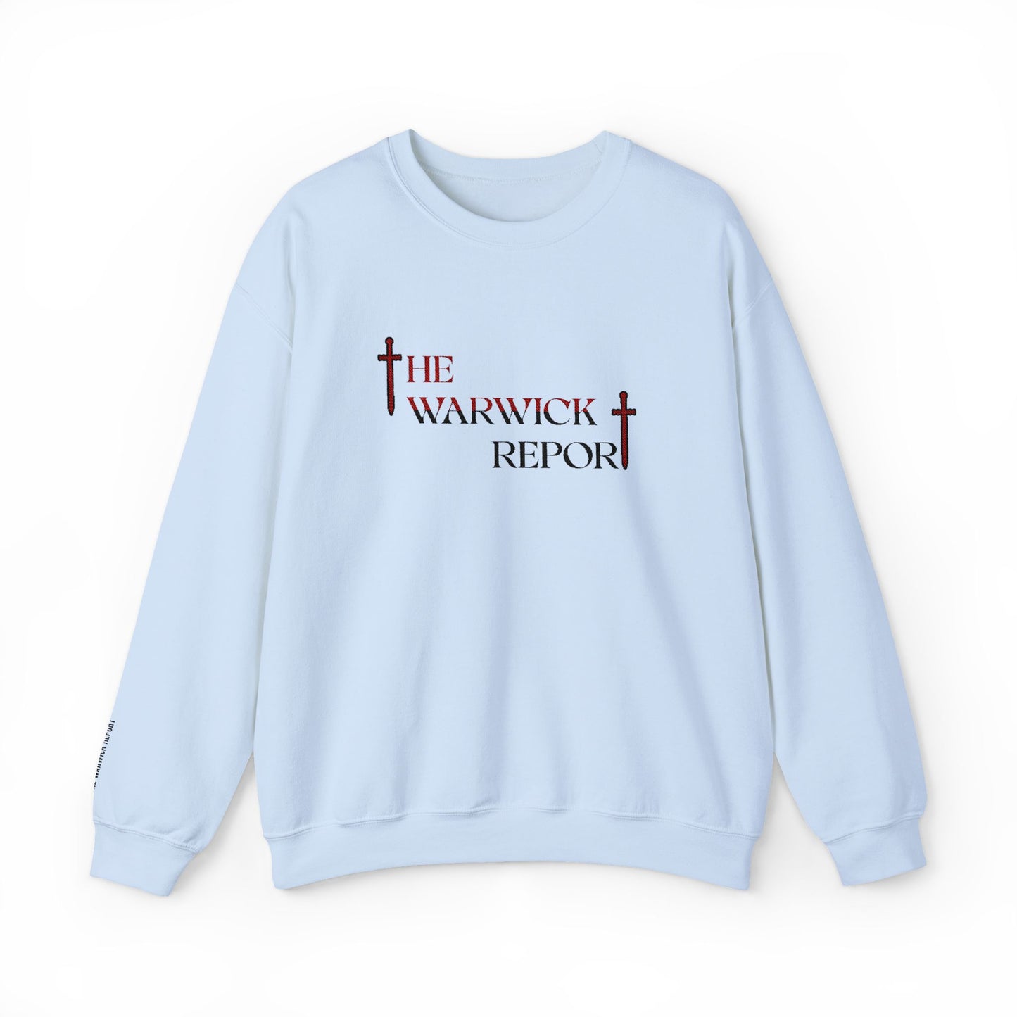 The Warwick Report Embroidered Crewneck