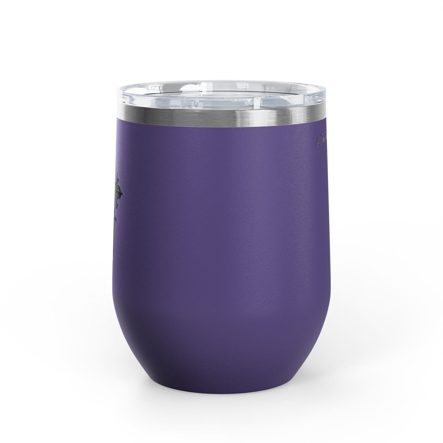 Cross and swords wine tumbler