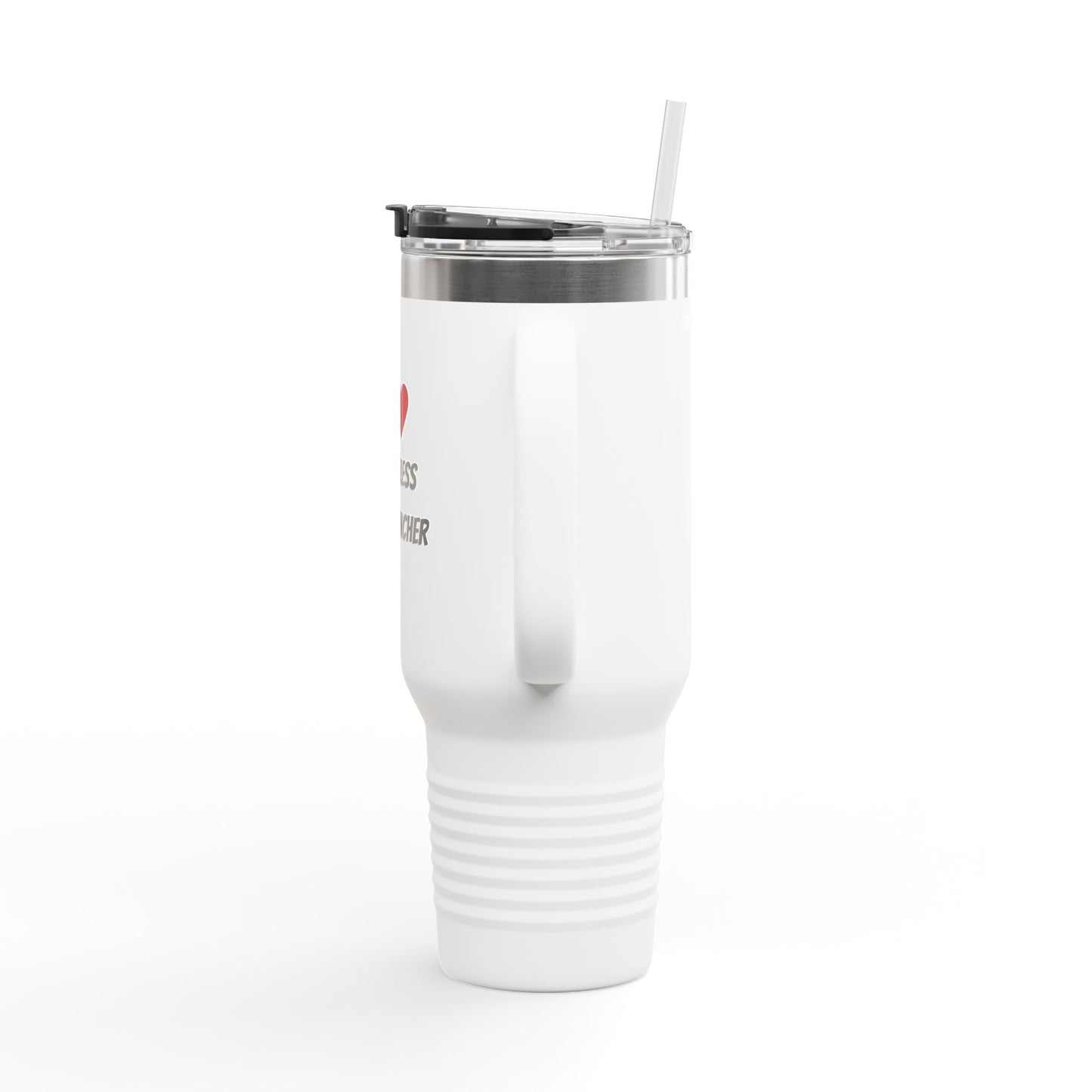 Wireless hole puncher insulated travel mug