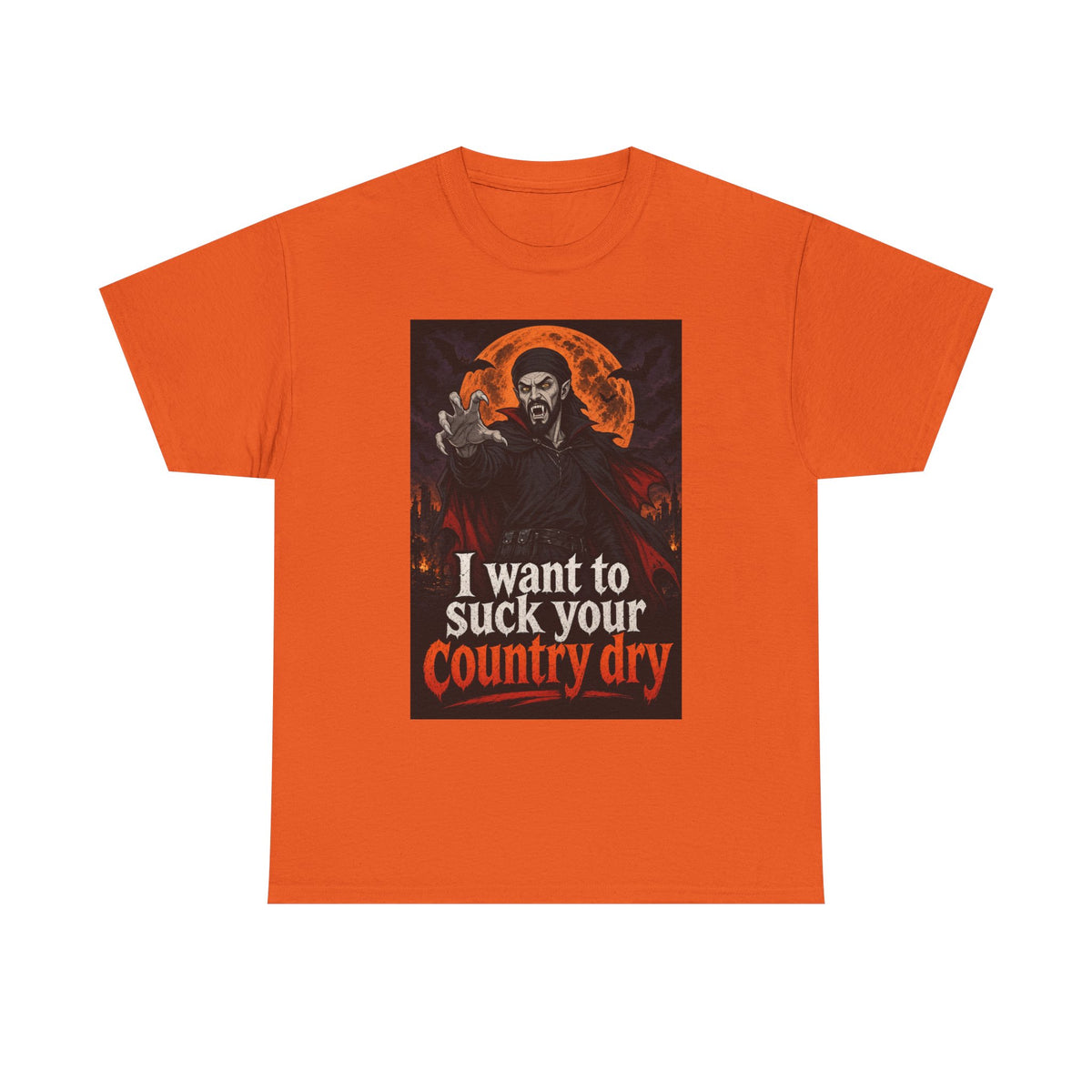 Halloween tee vampire