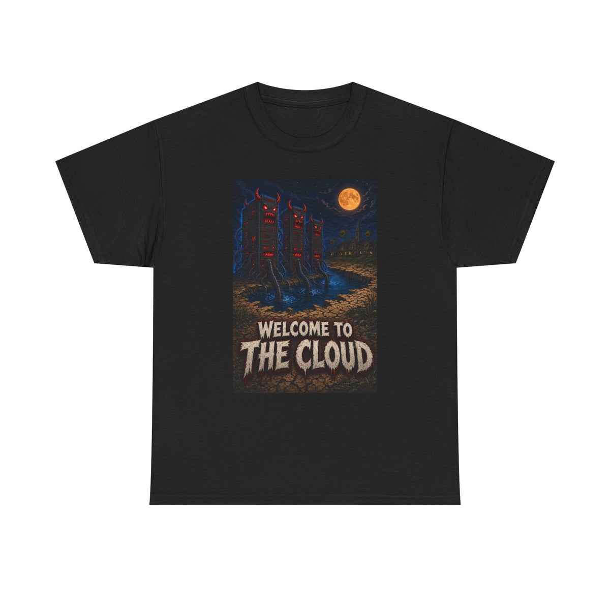 Halloween tee cloud