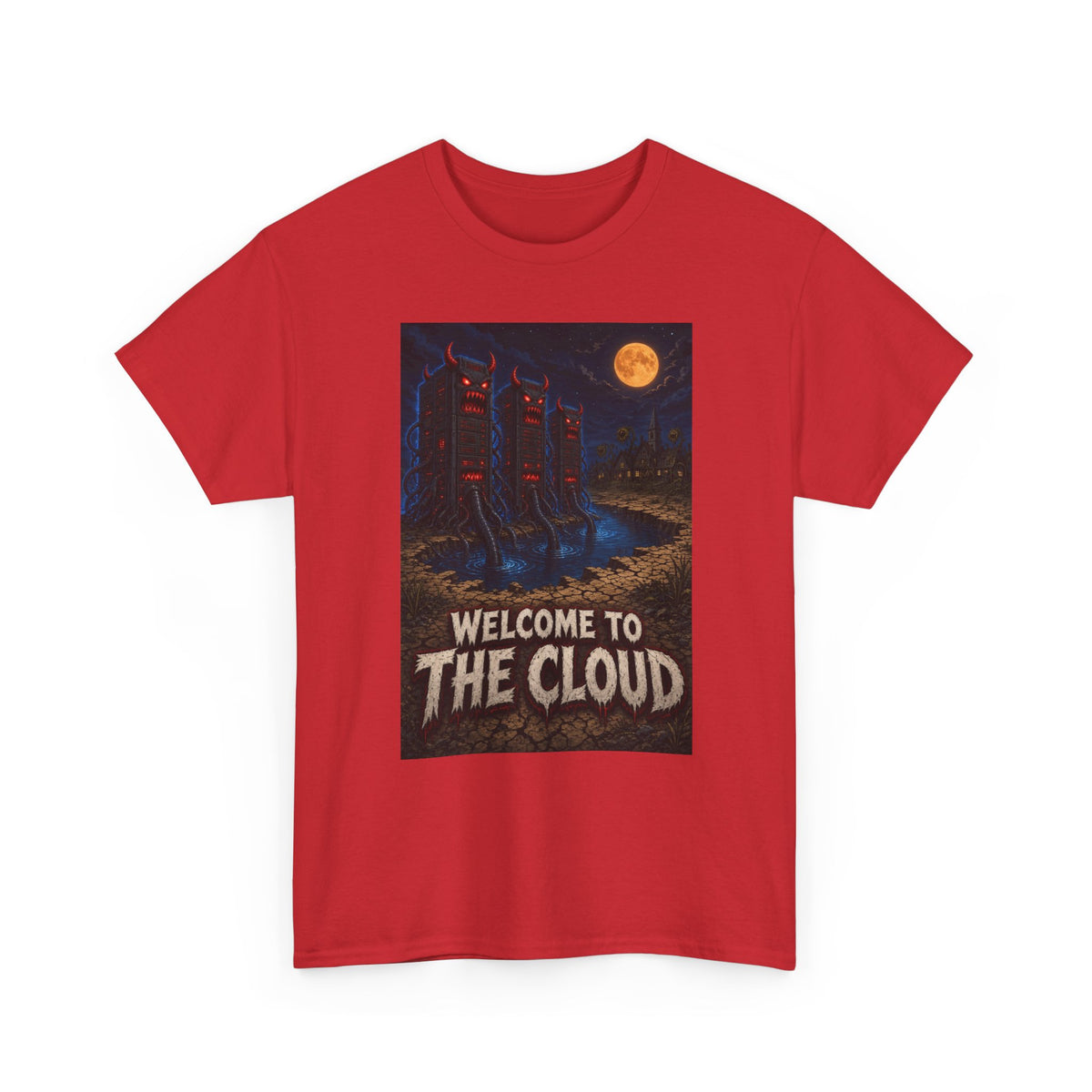 Halloween tee cloud