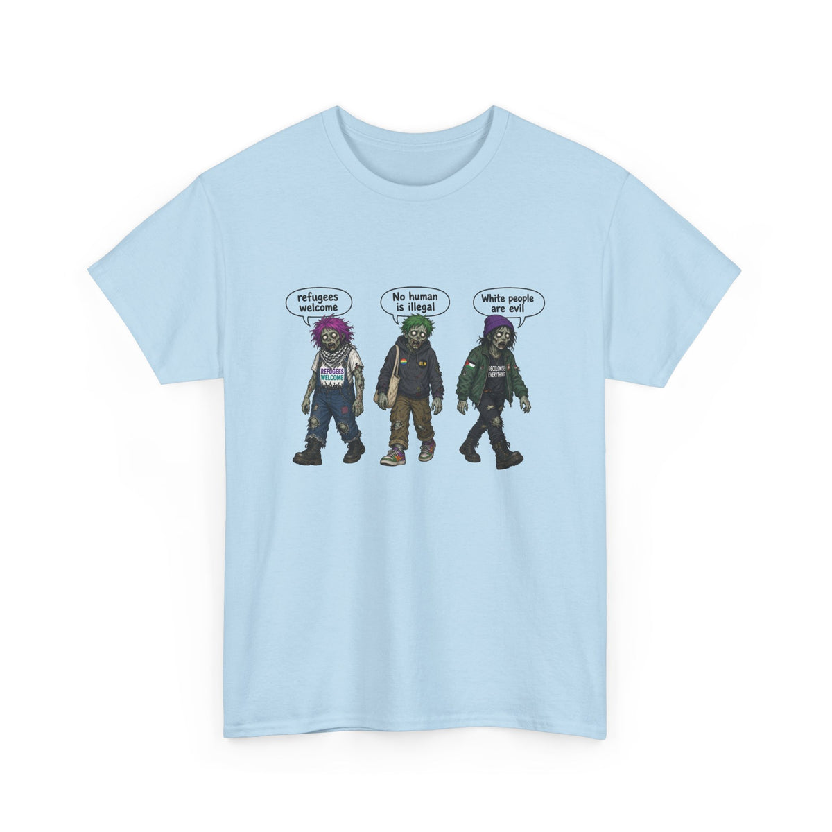 Halloween tee zombie