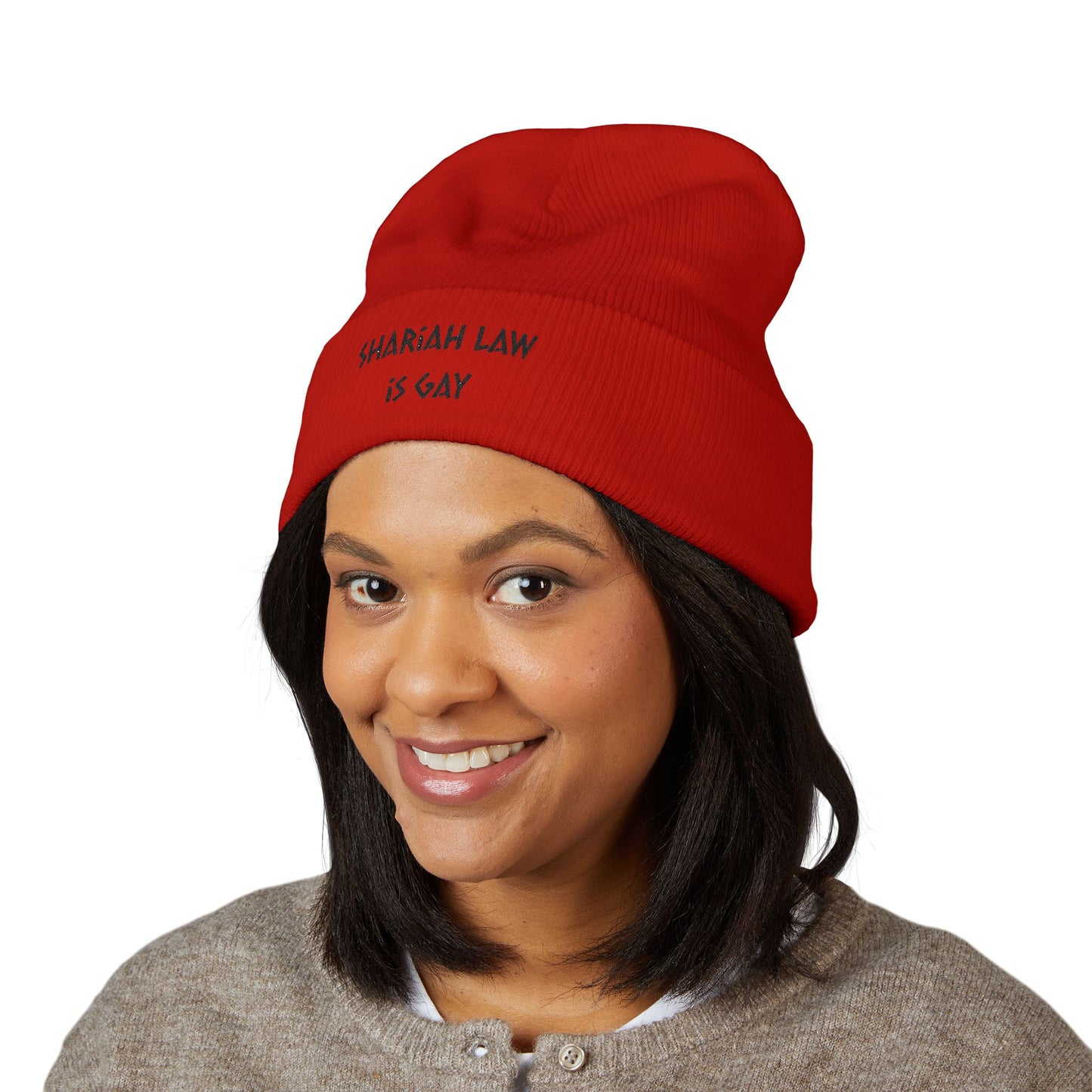 Shariah Law is Gay Beanie