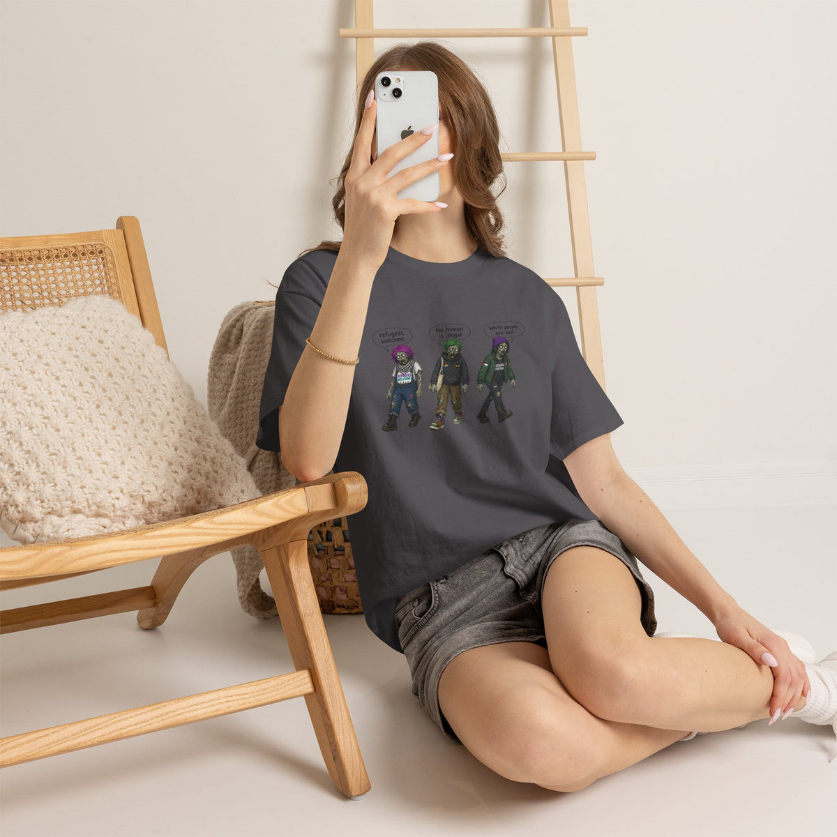 Halloween tee zombie