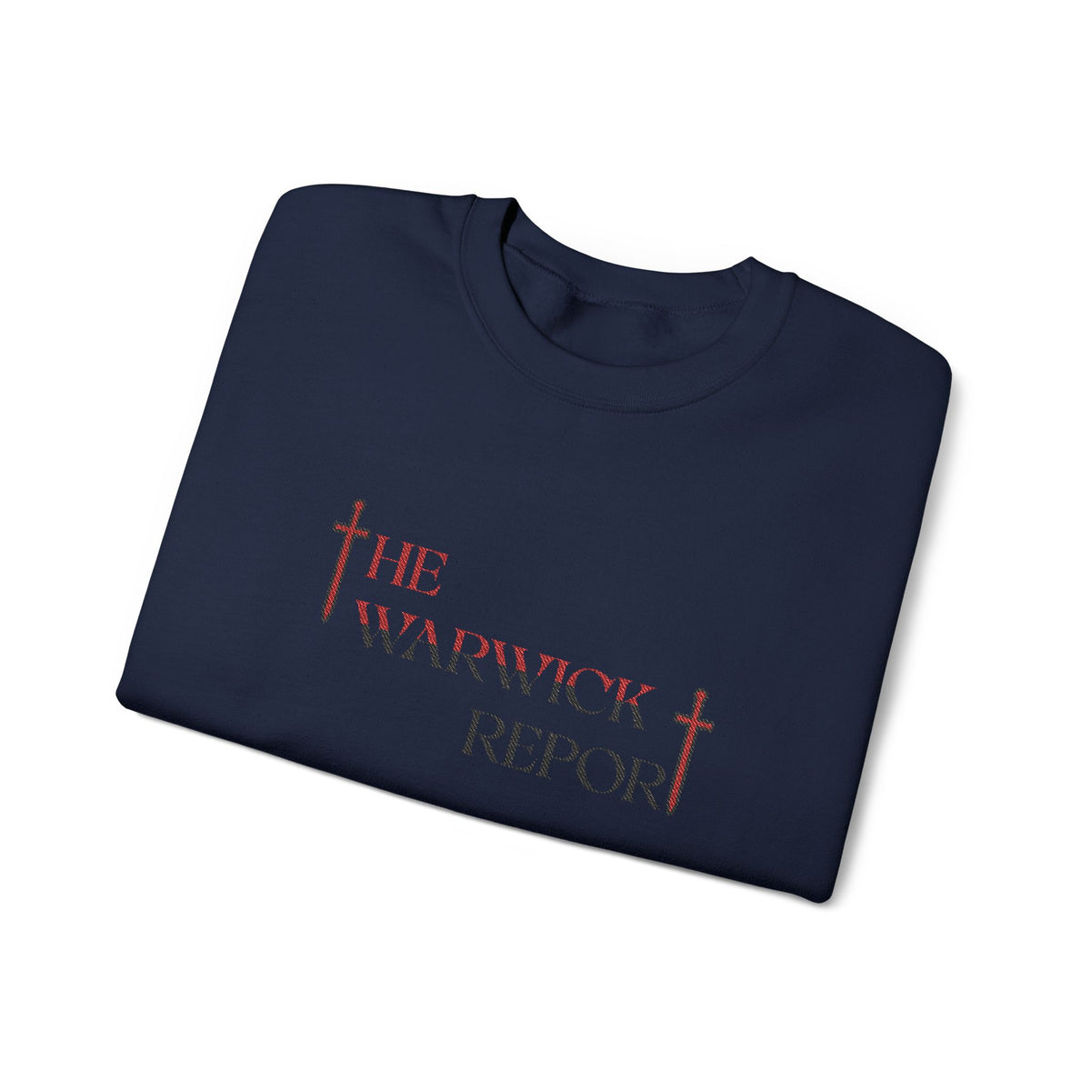 The Warwick Report Embroidered Crewneck
