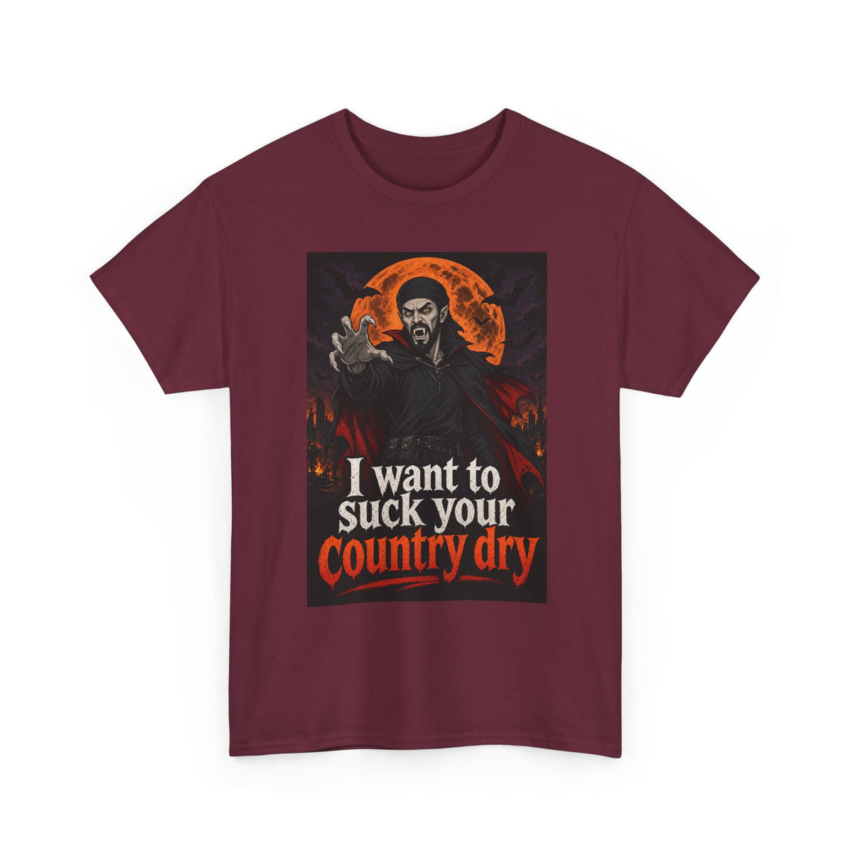 Halloween tee vampire