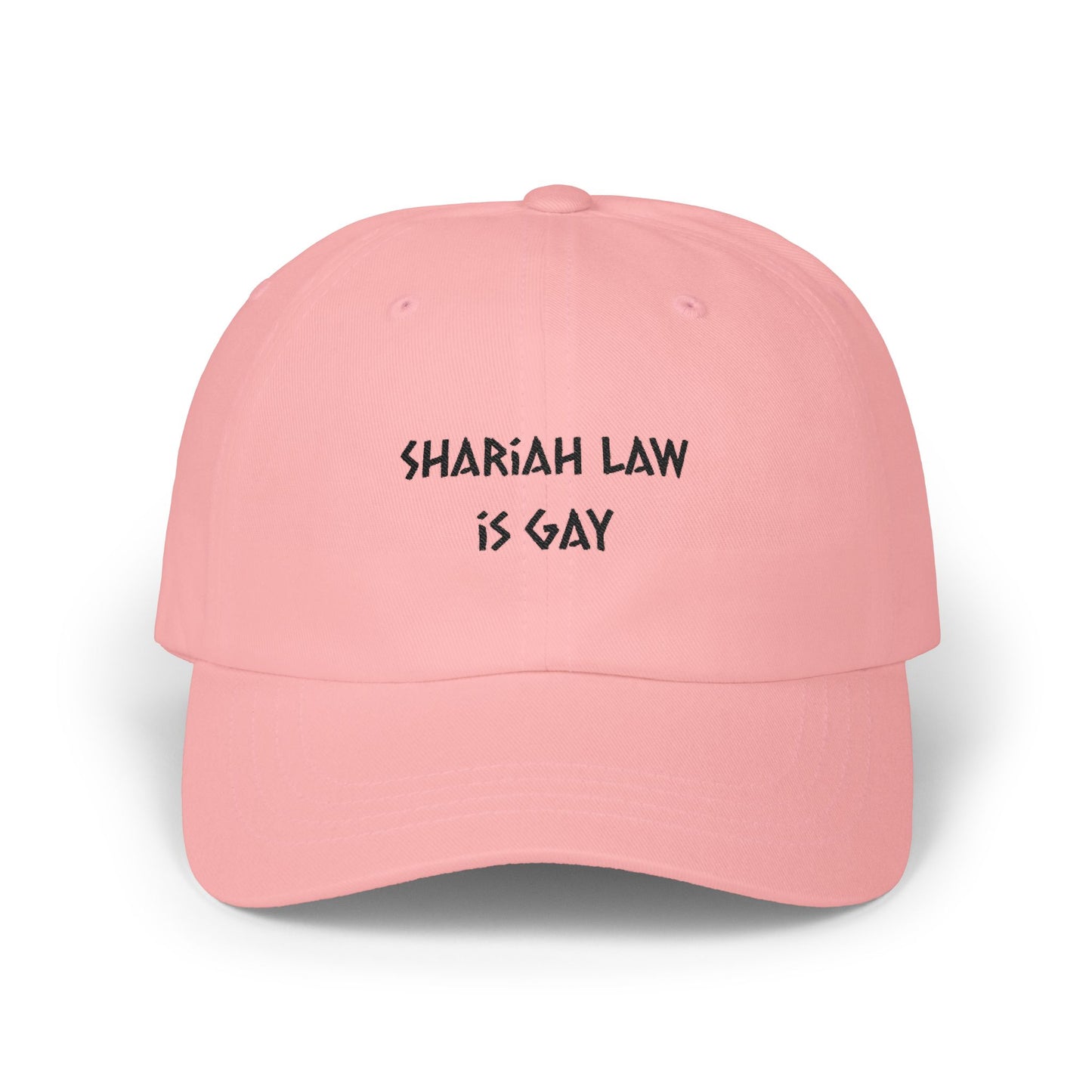Shariah law is gay dad cap