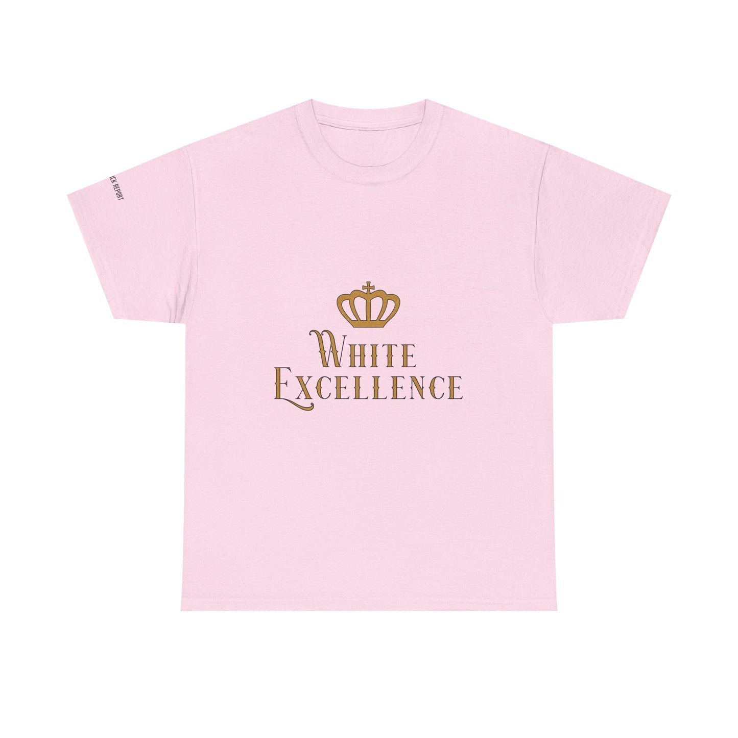 White Excellence tee