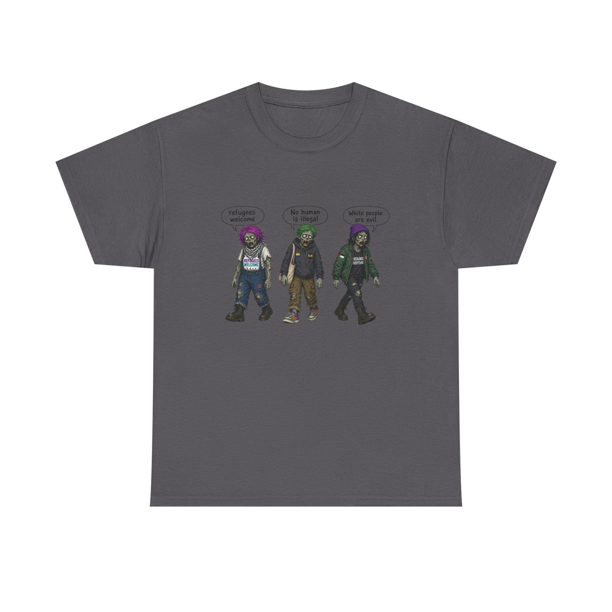 Halloween tee zombie