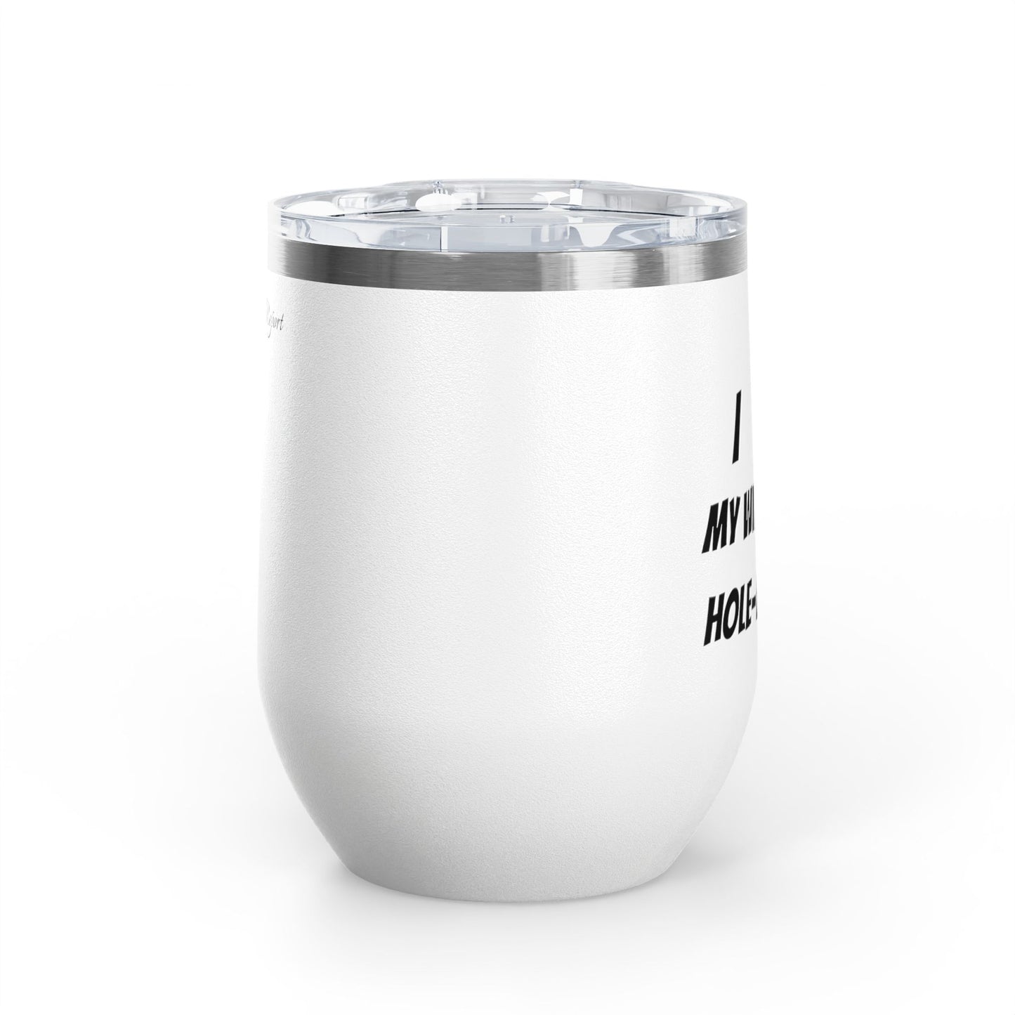 Wireless hole puncher wine tumbler
