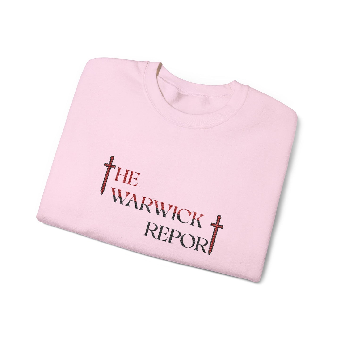 The Warwick Report Embroidered Crewneck