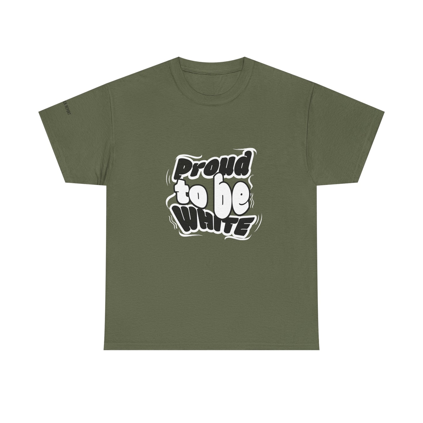 Proud to be white tee