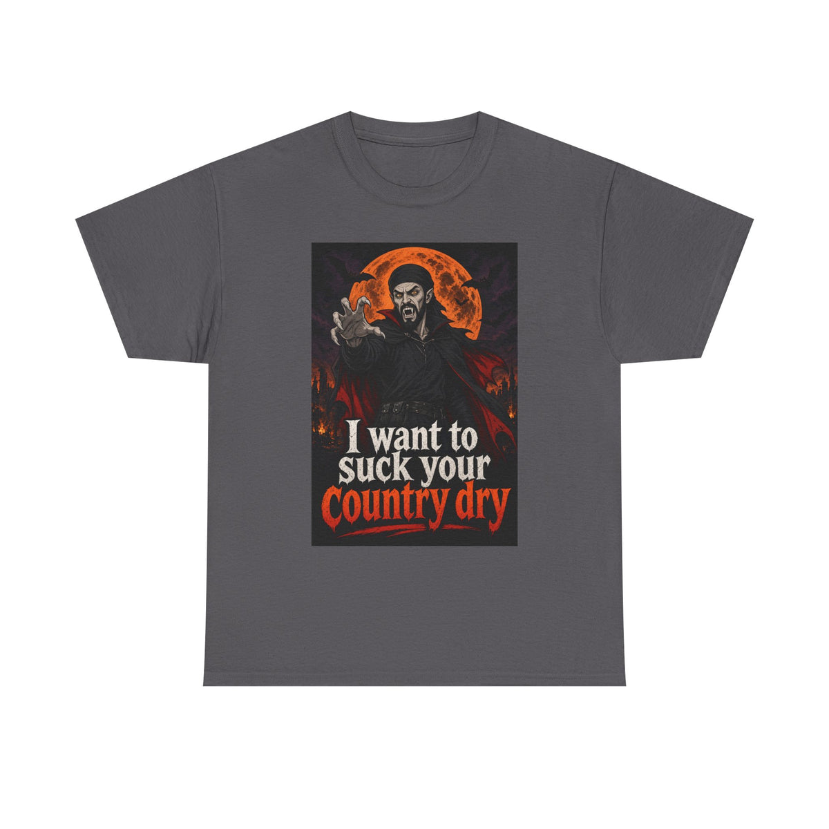 Halloween tee vampire