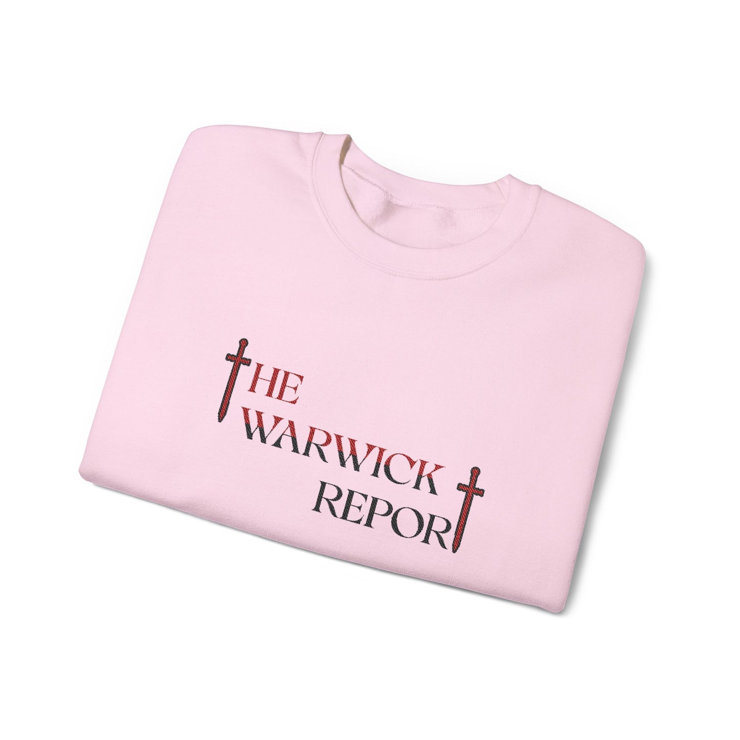 The Warwick Report Embroidered Crewneck