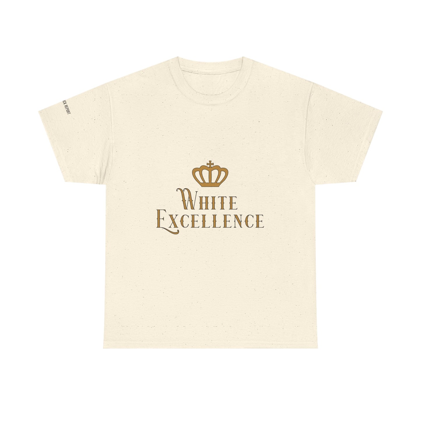 White Excellence tee