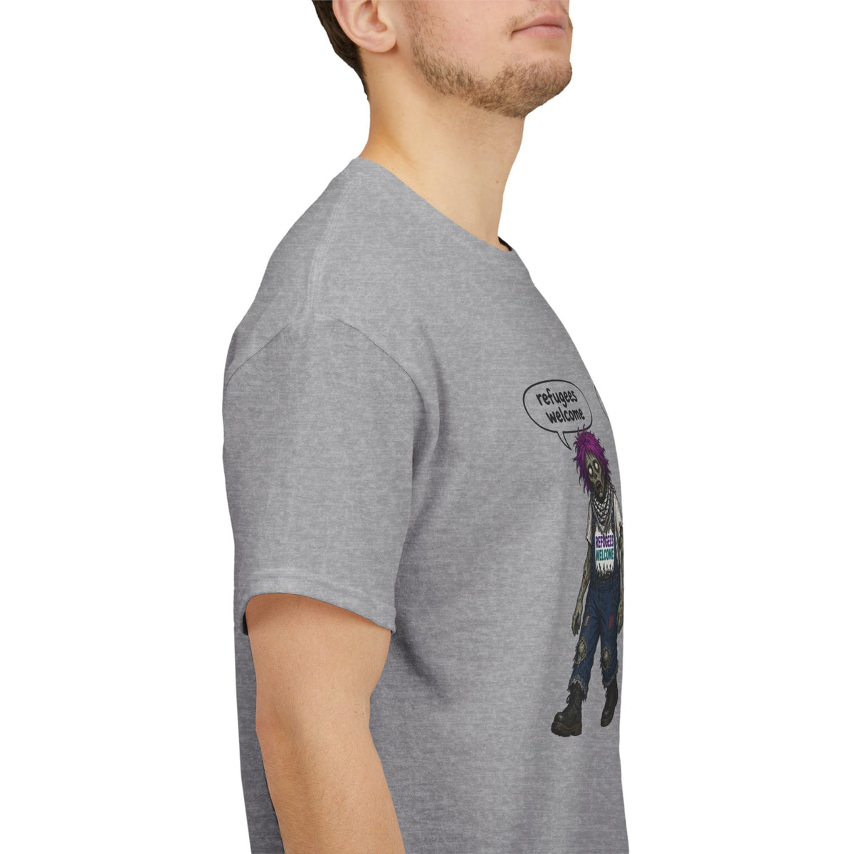 Halloween tee zombie