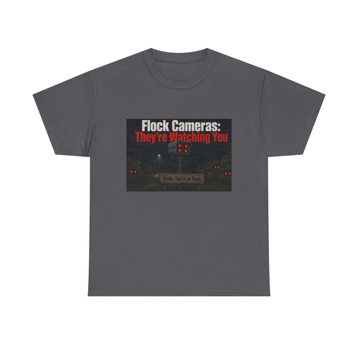 Halloween tee flock