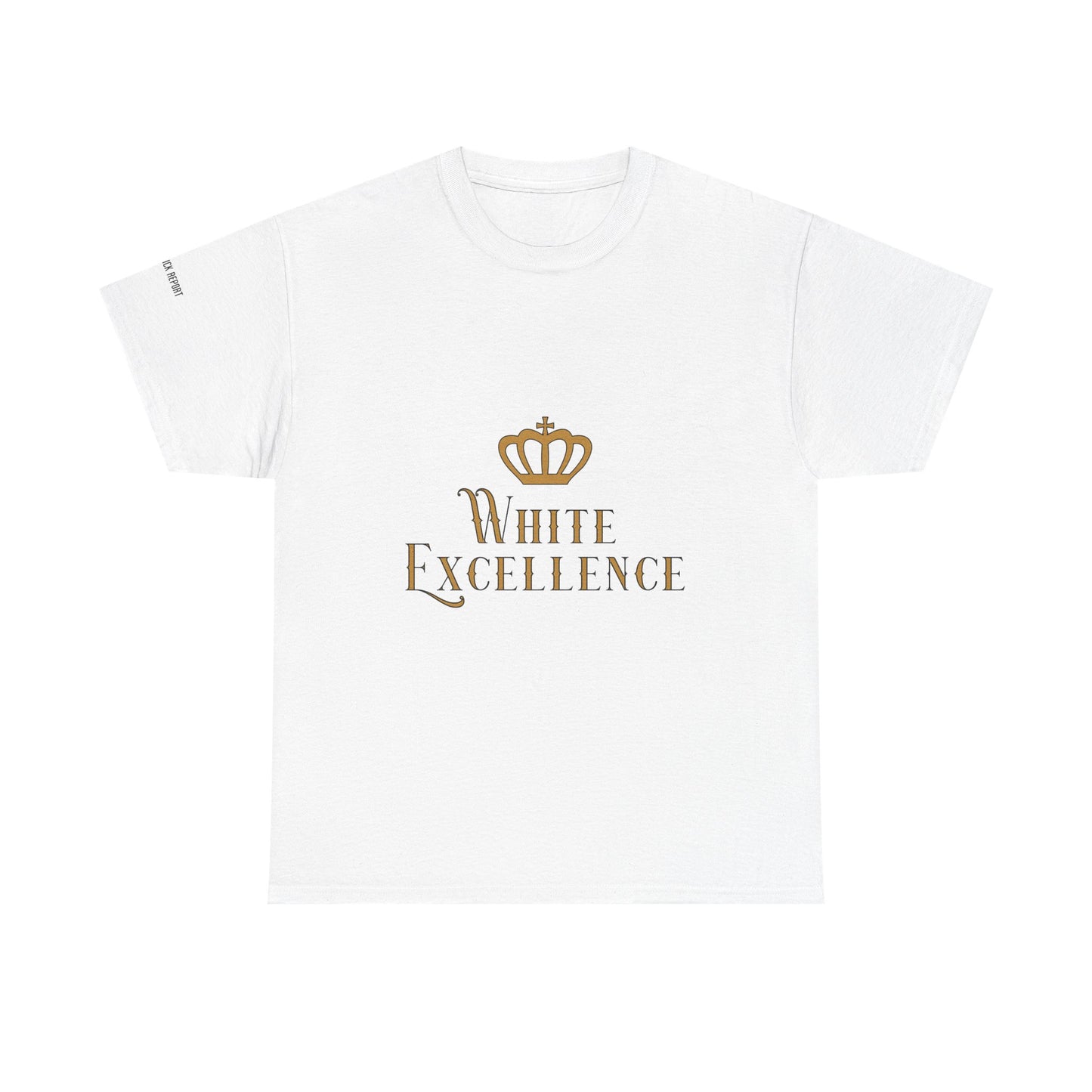 White Excellence tee