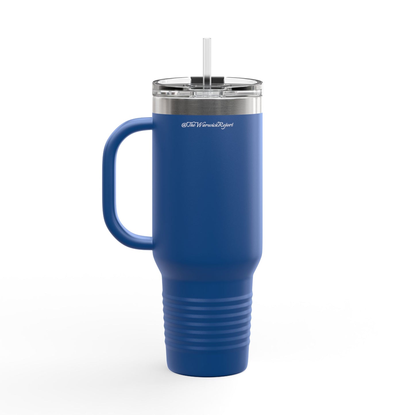 Cross and swords insulated travel mug
