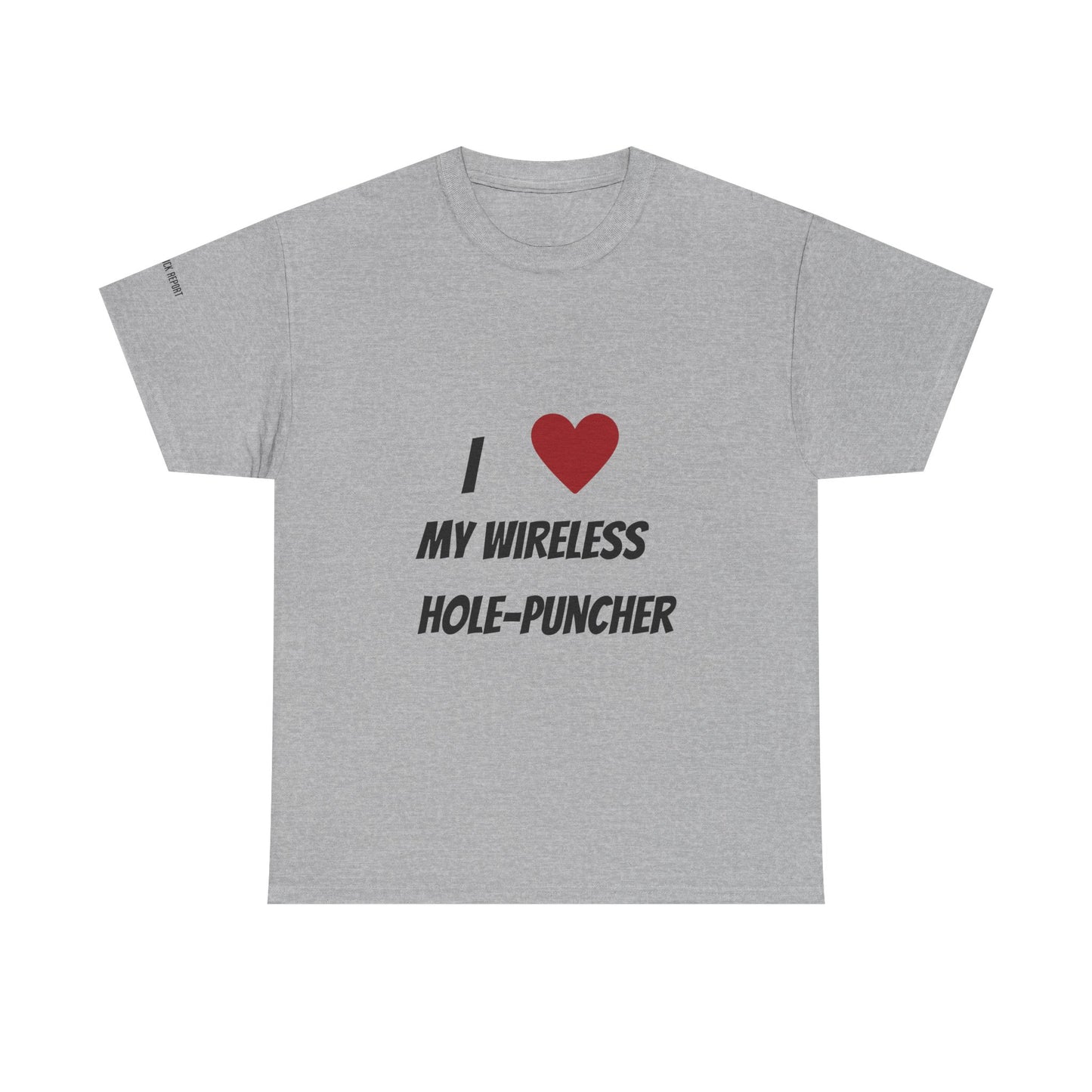 Wireless hole-puncher tee