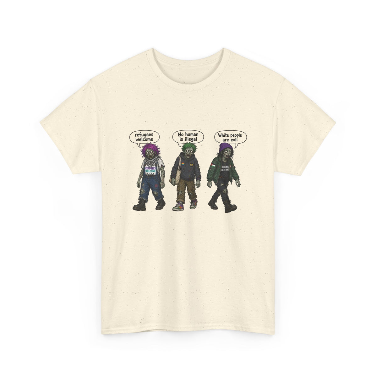 Halloween tee zombie