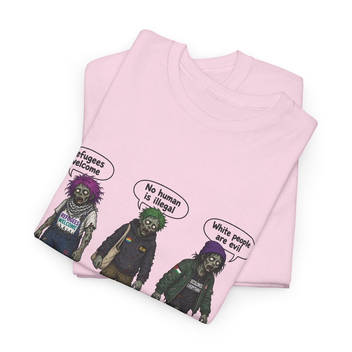 Halloween tee zombie