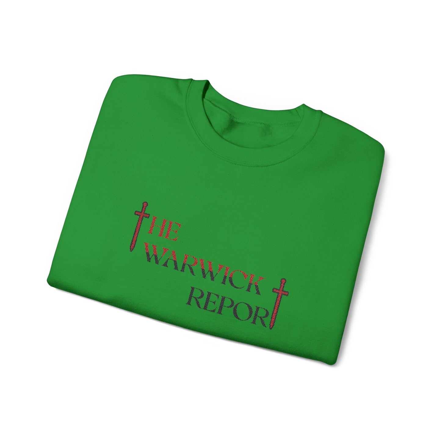 The Warwick Report Embroidered Crewneck