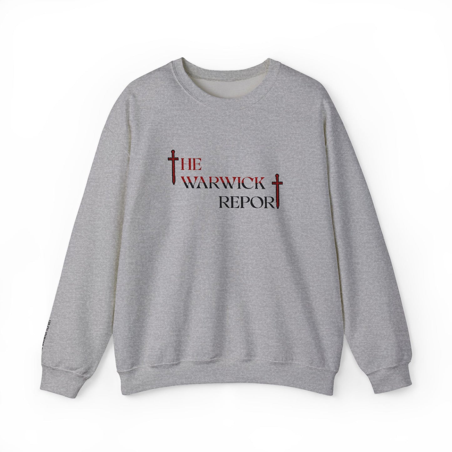 The Warwick Report Embroidered Crewneck