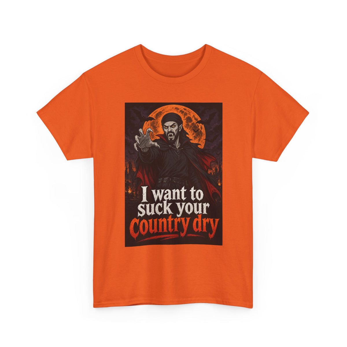 Halloween tee vampire