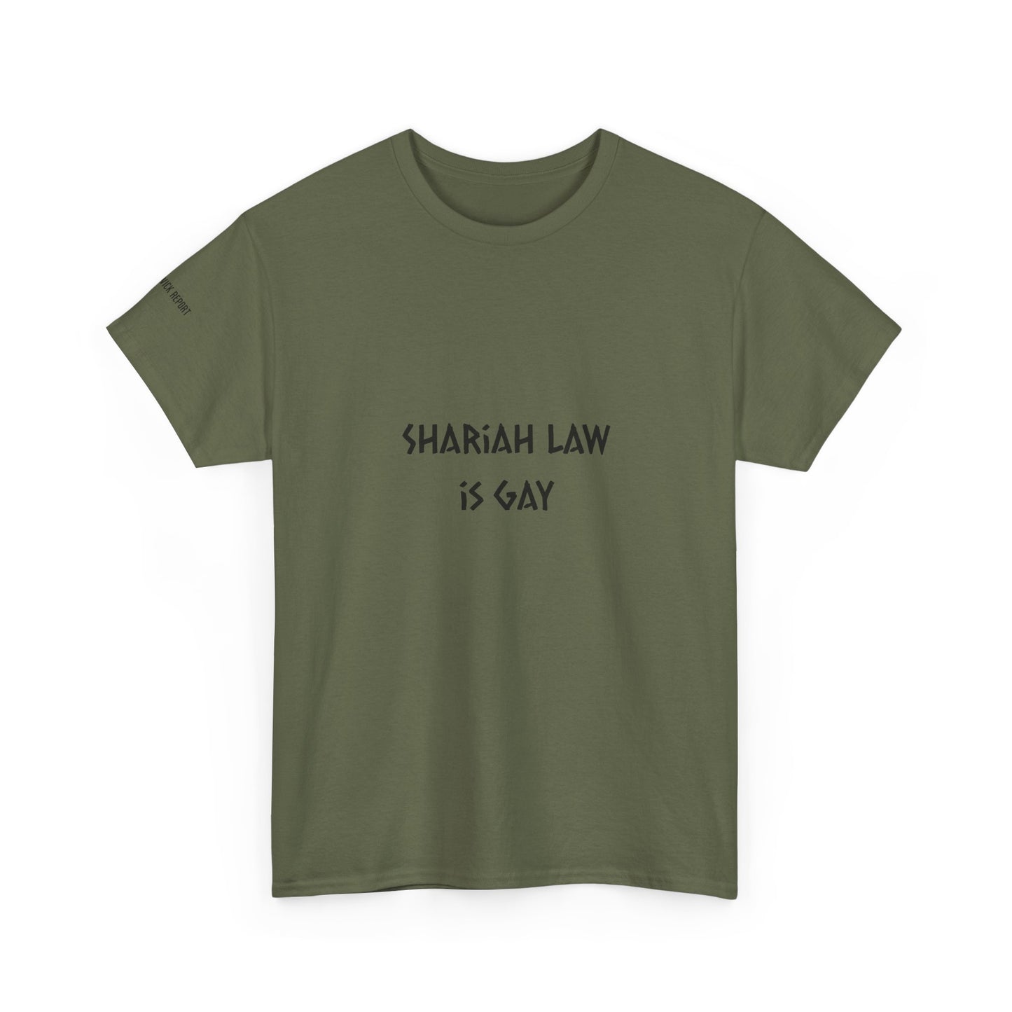 Shariah law is gay tee