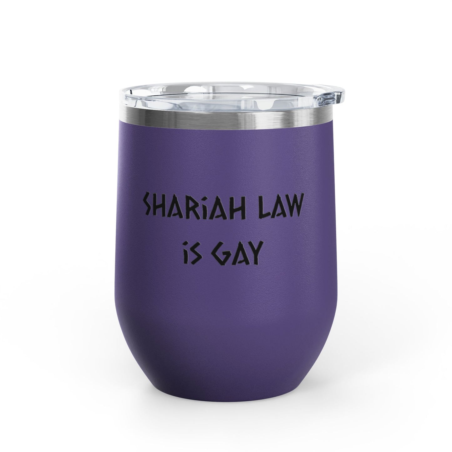 Shariah law is gay wine tumbler