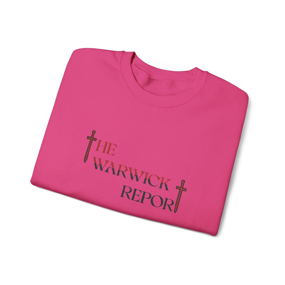 The Warwick Report Embroidered Crewneck