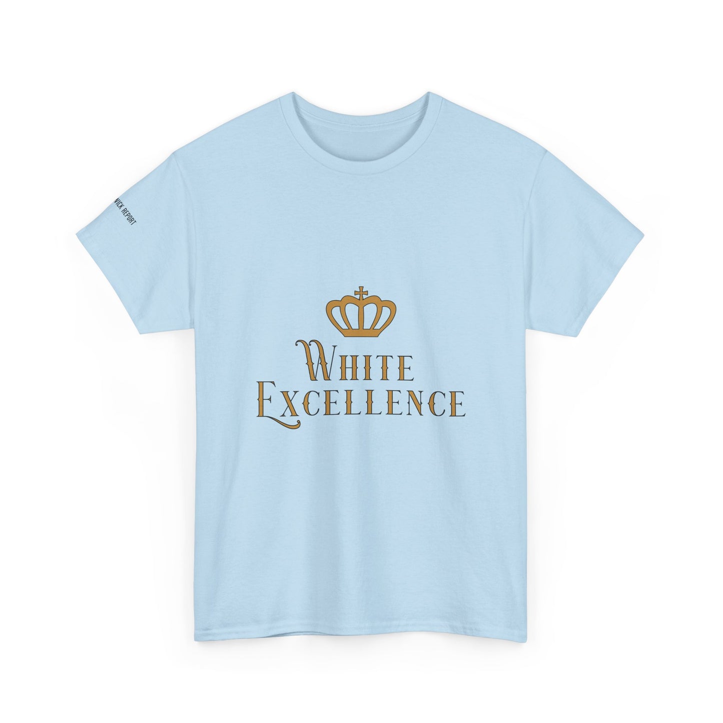 White Excellence tee