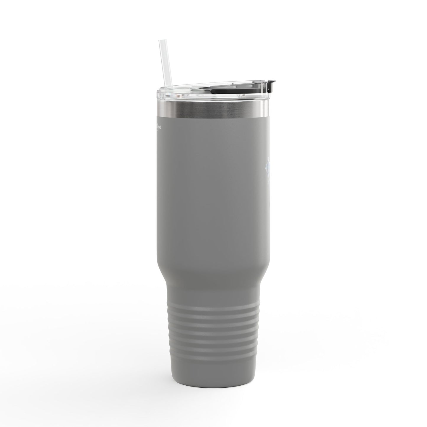Cross and swords insulated travel mug