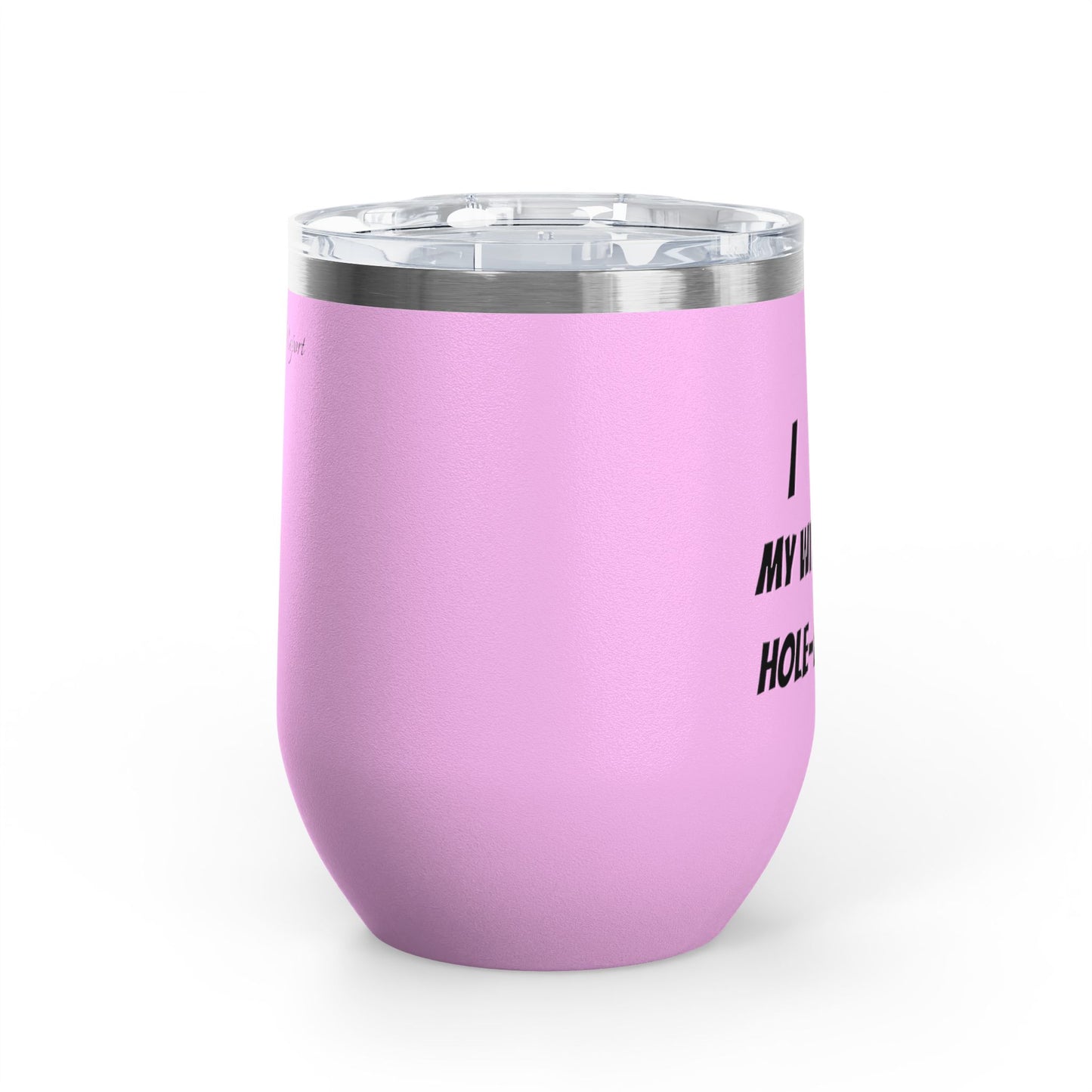 Wireless hole puncher wine tumbler