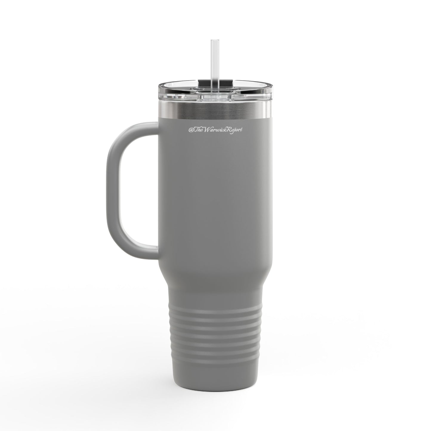 Cross and swords insulated travel mug