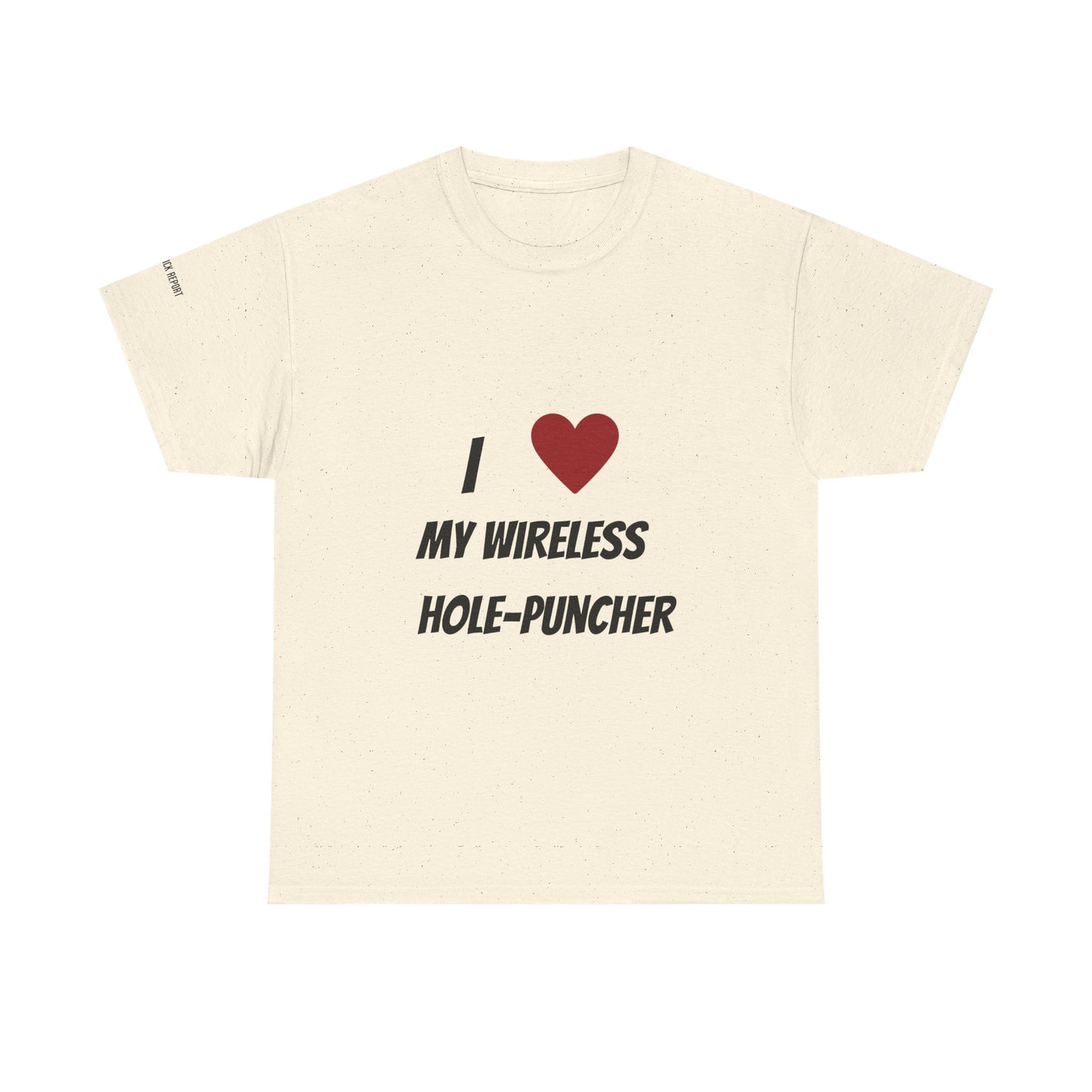Wireless hole-puncher tee