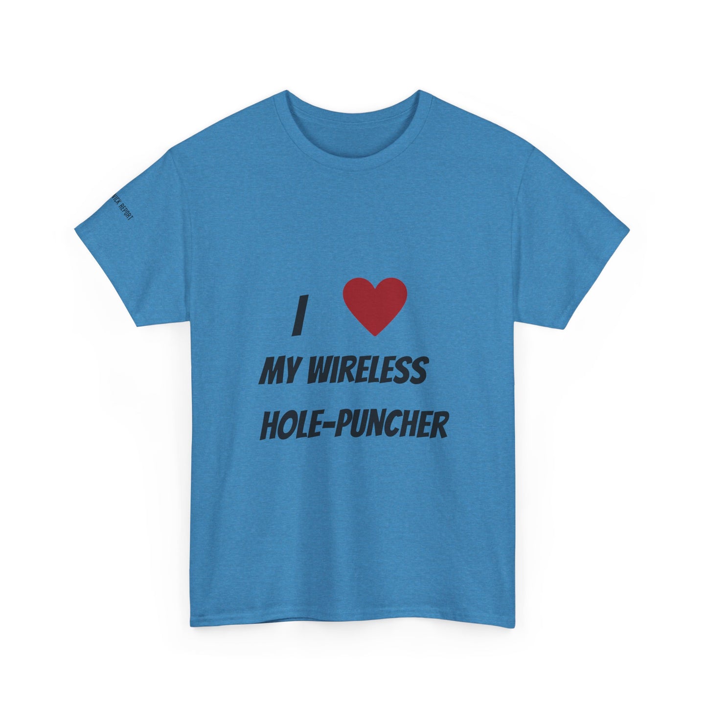 Wireless hole-puncher tee