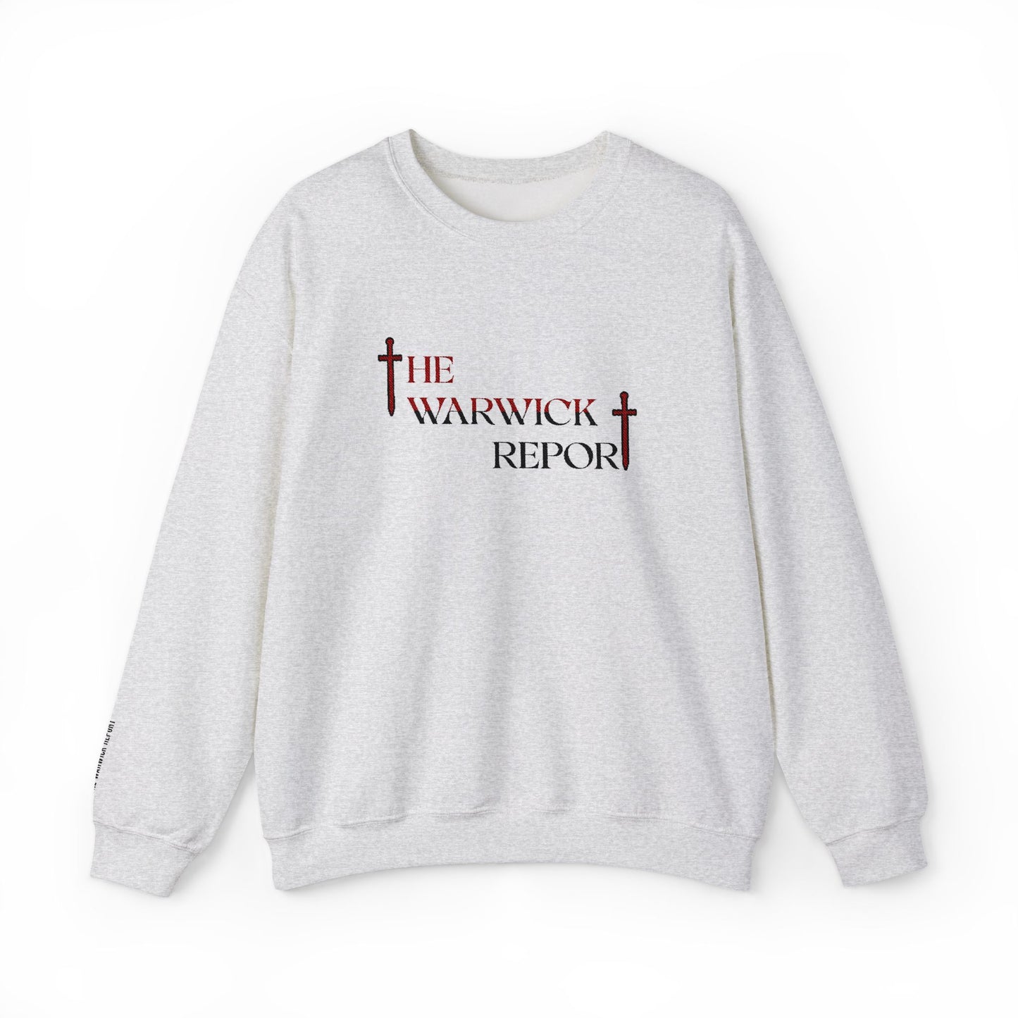 The Warwick Report Embroidered Crewneck
