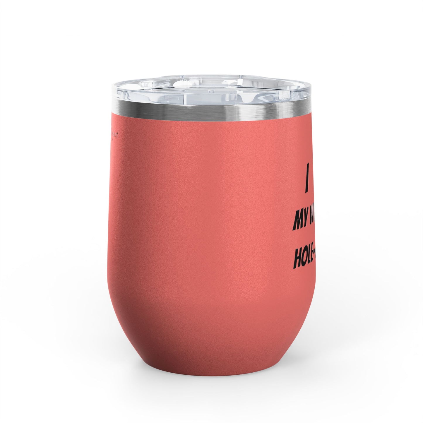 Wireless hole puncher wine tumbler