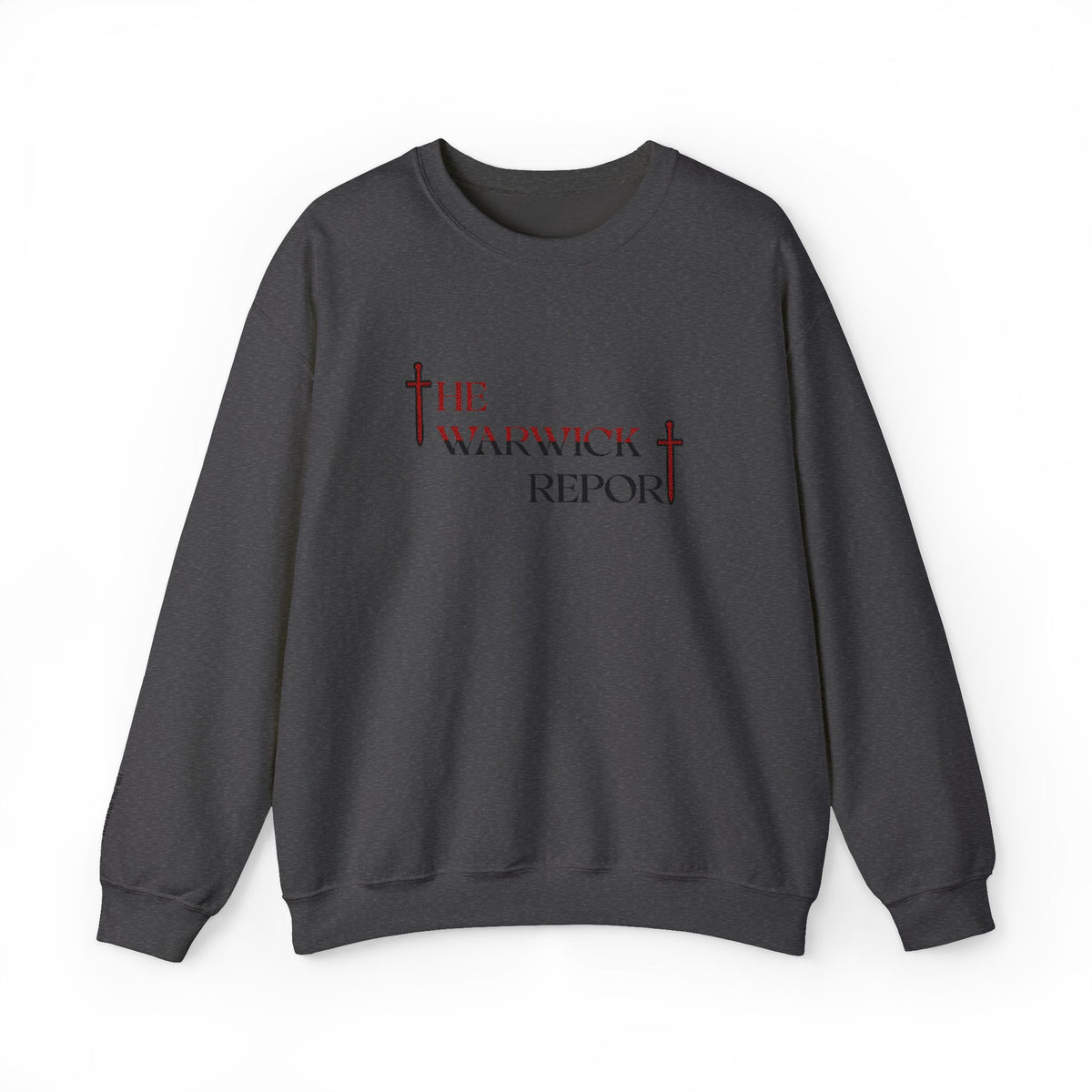 The Warwick Report Embroidered Crewneck