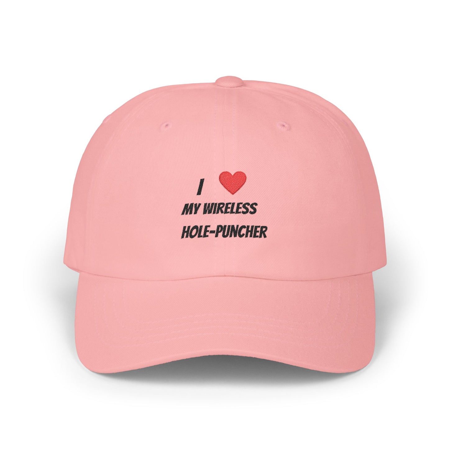 Wireless hole puncher dad cap